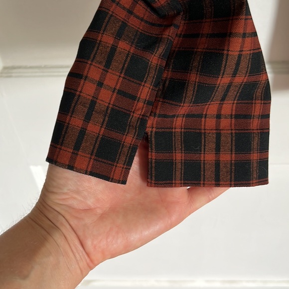 Violets & Roses Stitch Fix Plaid Stretch Skinny Pants - 10 / 30 - Picture 5 of 8